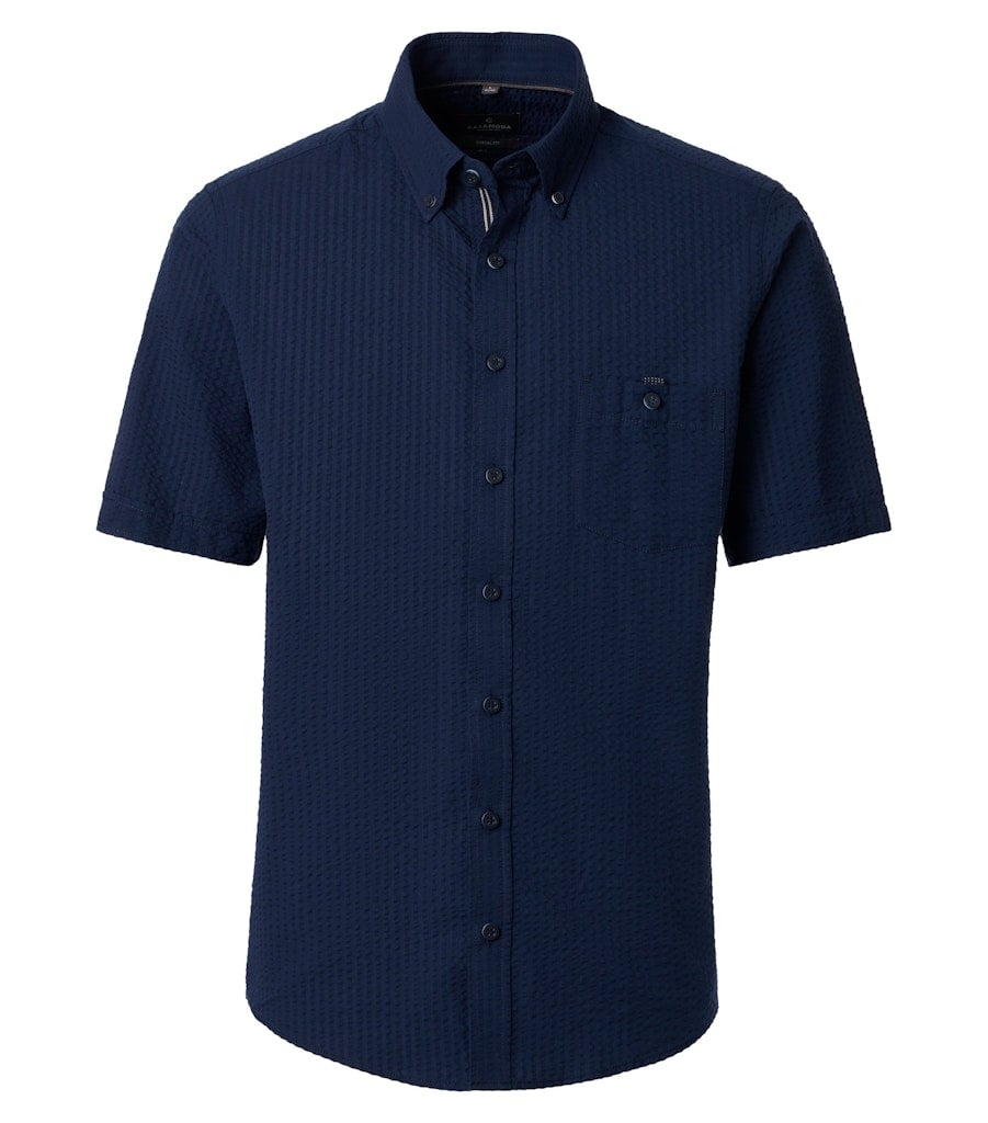CASAMODA SHIRT 126130511 1/2 SLEEVE (S)
