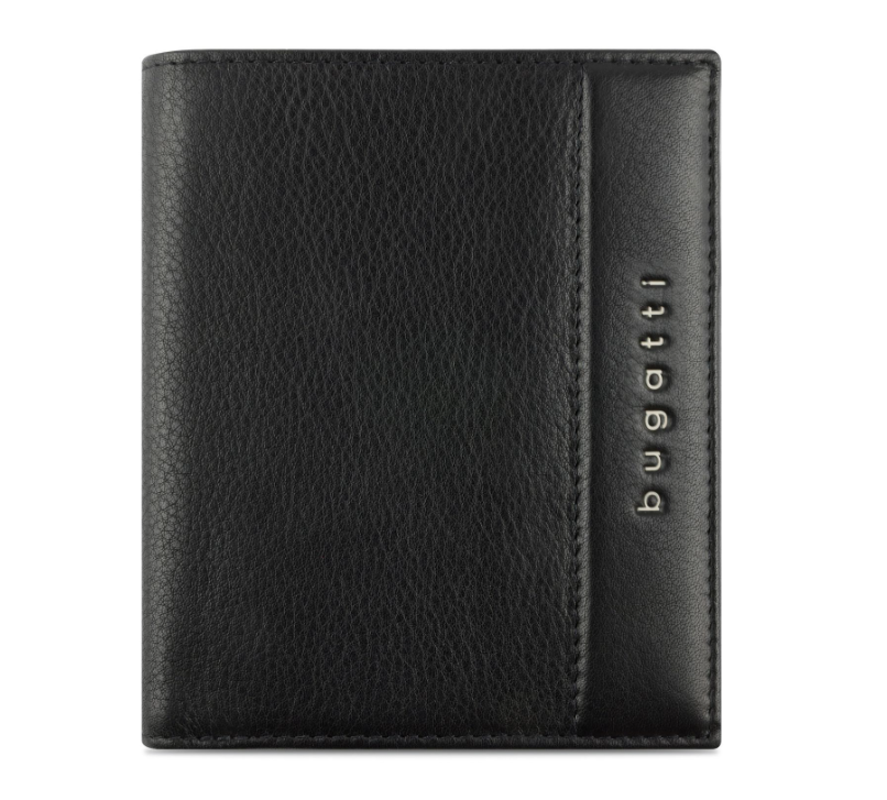 BUGATTI WALLET 49160801 Nome wallet vertical, with flap + zip