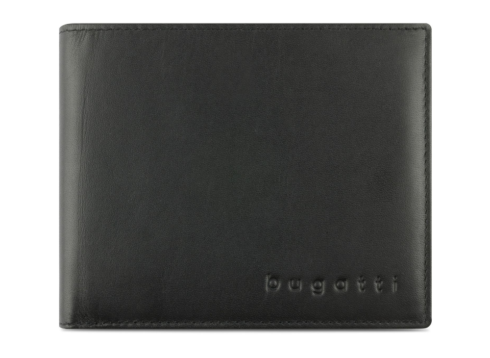 BUGATTI WALLET 49190201 Super Slim wallet horizontal with flap