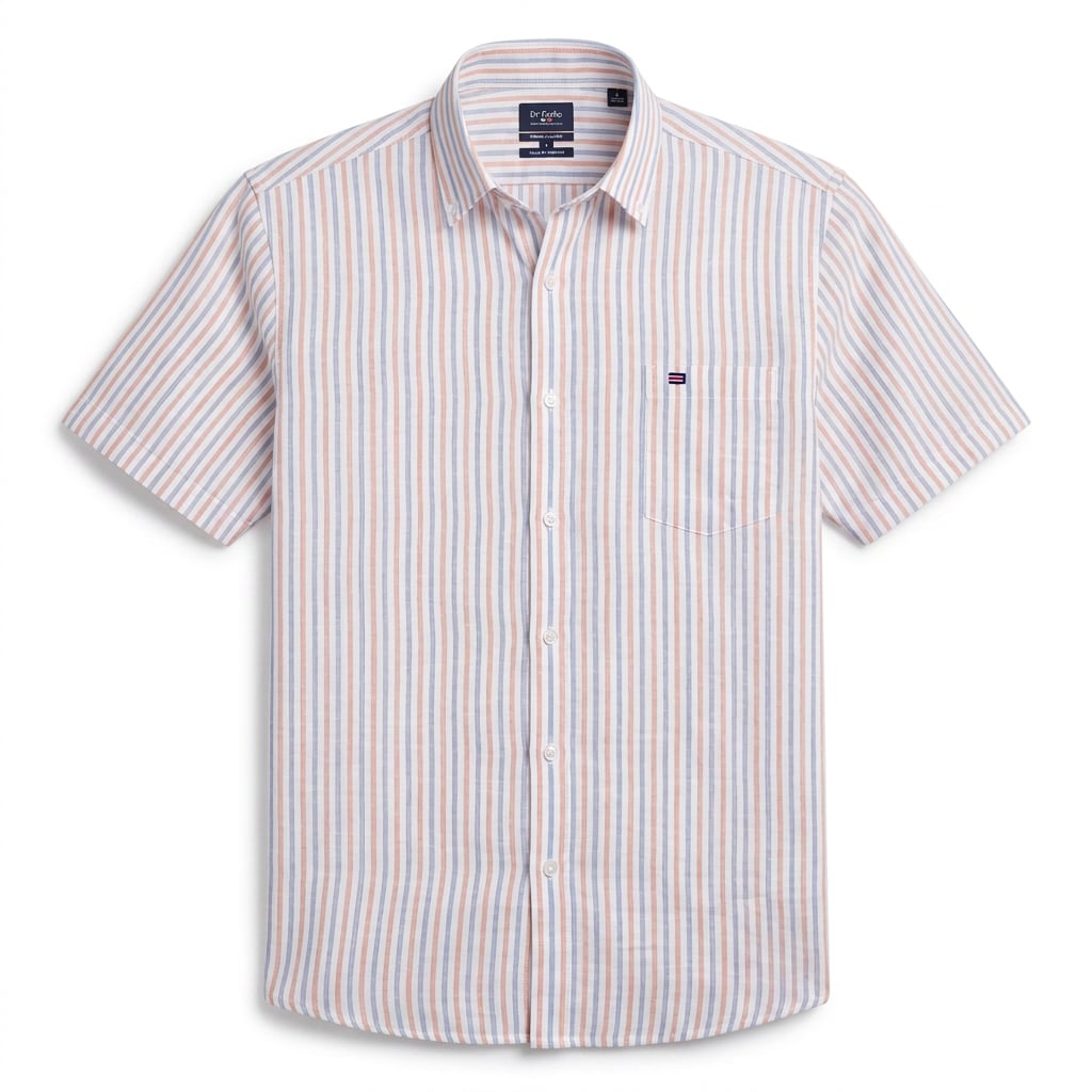 DI PORTO SHIRT 63819 CLASSIC 1/2 SLEEVE (M, 63819-04)
