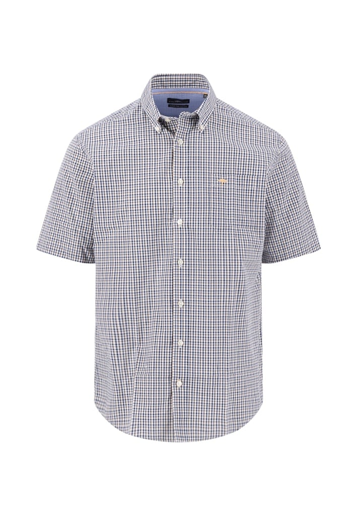 Fynch Hatton SHIRT 1613 5121 1/2 SLEEVE (S, 1613 5121-212)