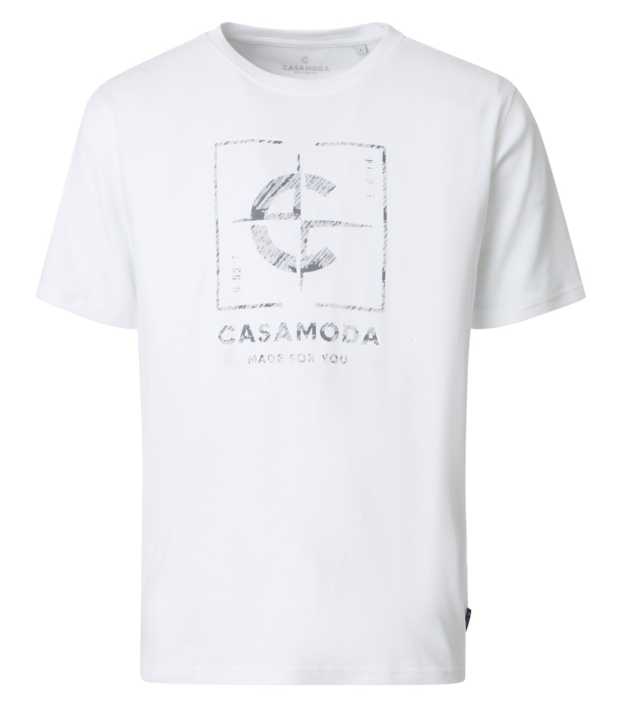 Casamoda Tshirt 126340051 1/2 SLEEVE