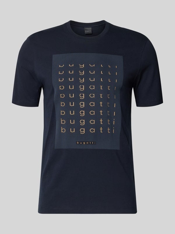 BUGATTI TSHIRT 8350 15046E 1/2 SLEEVE (S, 15046E-390)