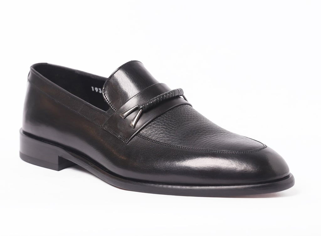 GENIO Shoes 120371935 (39, Black Bufalo & Black Deer)