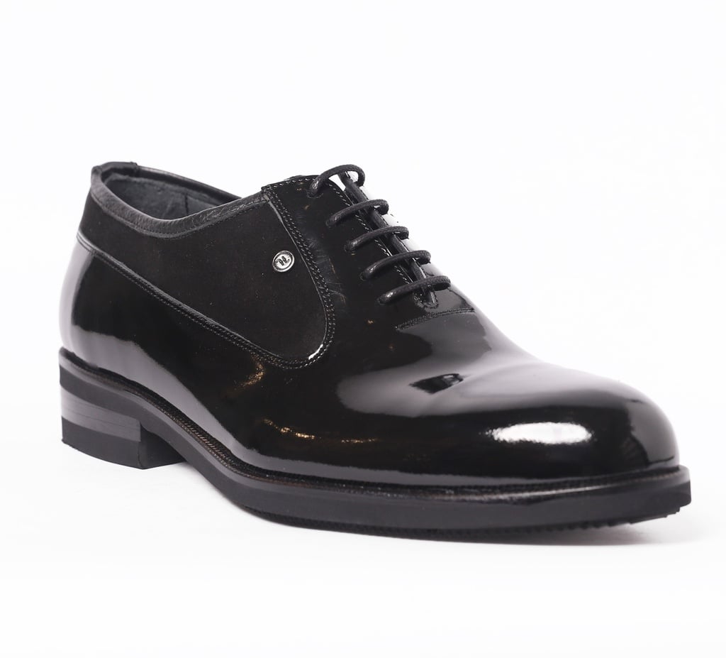 TESLA Shoes 3204 Black Grip with shoe tie (39)