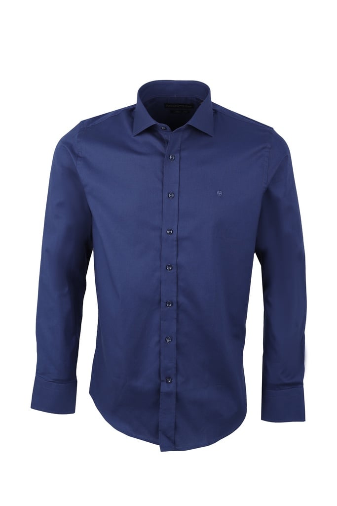 PAVAROTTI FLIX SLIM LONG Shirt LACT (XS)
