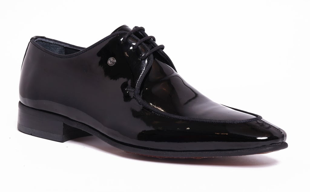 [A0031239] Tesla shoes 1412 shiny sole with tie (39)