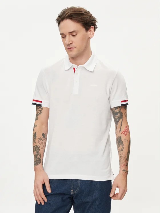 GEOX Tshirt M4510L POLO DETAIL 