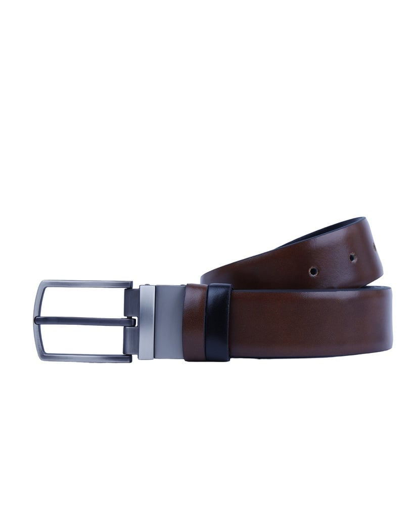 Zio D10-111 Regular Belt (44, Black &Caramel)
