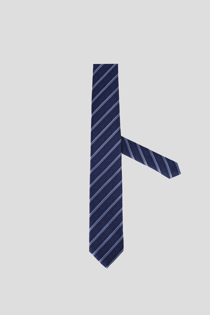 LA PESCARA Tie T11-036 blue striped navy