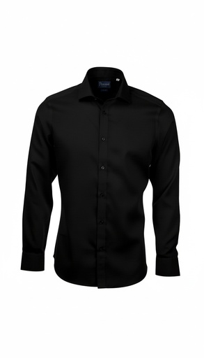 PAVAROTTI Shirt BHJK04001-2600447-BK1 96-4 Black BI CLASSIC NORMAL W-25