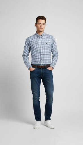 DI PORTO Shirt AW2233 SLIM W-25
