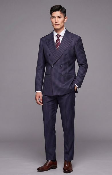 DI PORTO SUIT Double-breasted 150.302/R/1