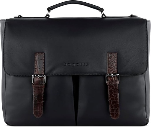 BUGATTI Bag 49165801 Corso DeLuxe briefcase with flap