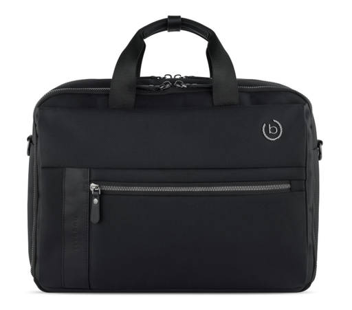 BUGATTI Bag 49640501 NERO Briefcase large