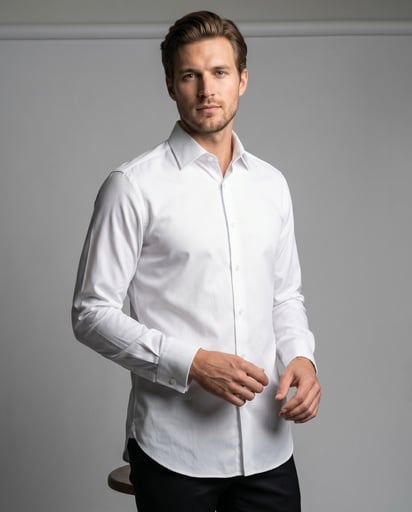 PAVAROTTI SHIRT K28190V01 Slim BI NORMAL