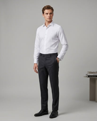 PAVAROTTI SHIRT K75999 Slim BI NORMAL