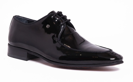 [A0031239] Tesla shoes 1412 shiny sole with tie