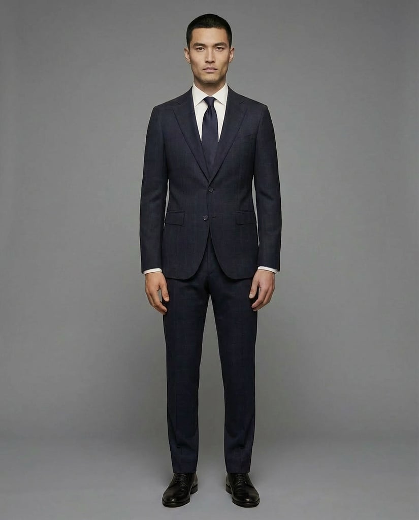 Di Porto Suit Short Cut